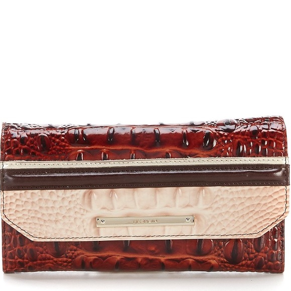 Brahmin Handbags - 🐒NEW🐒BRAHMIN CHECKBOOK WALLET🐒